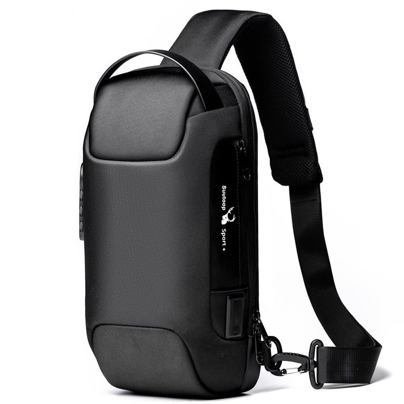 Men Chest Bag Messenger Bag Anti-Theft Shoulder Bags Chest Bag Pack for Male